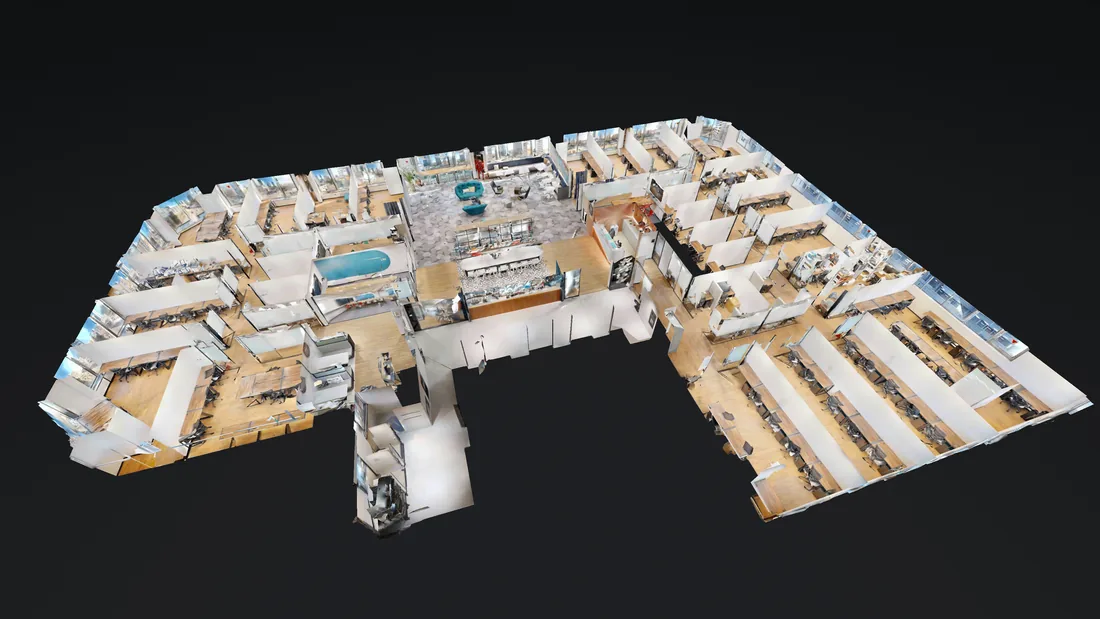 3D 立體娃娃屋模型俯瞰|360環景導覽