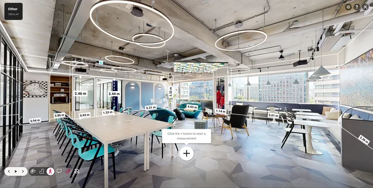 線上空間丈量工具|360環景導覽功能